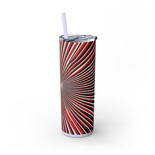 Skinny Tumbler with Straw – 20 oz Stainless Steel Cup