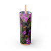 Skinny Tumbler with Straw – 20 oz Stainless Steel Cup