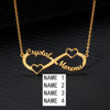 8 word pendant clavicle chain
