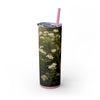 Skinny Tumbler with Straw – 20 oz Stainless Steel Cup