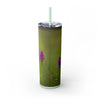 Skinny Tumbler with Straw – 20 oz Stainless Steel Cup