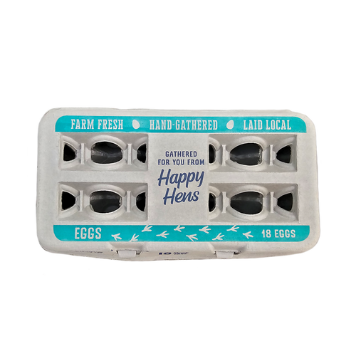 Henlay 18-Pack Egg Cartons for Farm Fresh Eggs – Durable & Reusable Egg Carton, 50 Pack