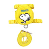 Yellow Cartoon Dog Backpack Harness Set
