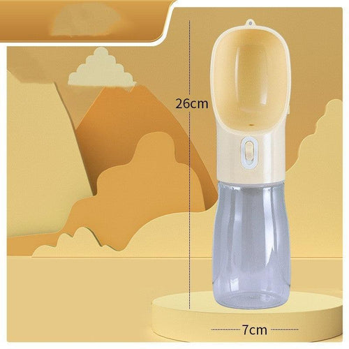 2-in-1 Pet Travel Water Bottle