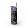 Skinny Tumbler with Straw – 20 oz Stainless Steel Cup