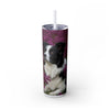Skinny Tumbler with Straw – 20 oz Stainless Steel Cup