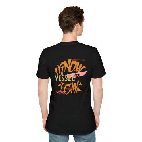 Just Blessed Graffiti Graphic Tee — Urban Faith Inspirational T-Shirt