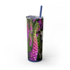 Skinny Tumbler with Straw – 20 oz Stainless Steel Cup