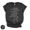 More Wolf Than Woman Tee ( WHITE DESIGN )| Wild Feminine Graphic T-Shirt