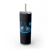 Skinny Tumbler with Straw – 20 oz Stainless Steel Cup