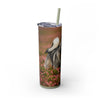 Skinny Tumbler with Straw – 20 oz Stainless Steel Cup