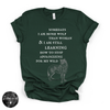More Wolf Than Woman Tee ( WHITE DESIGN )| Wild Feminine Graphic T-Shirt