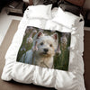 Sweatshirt Blanket – Plush Fleece Throw, 2 Size Options