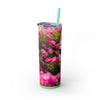 Skinny Tumbler with Straw – 20 oz Stainless Steel Cup