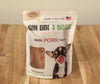 Pork Dog Treats, 5 Ounce Bag, Single Ingredient, High Protein