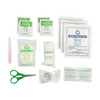 19-Piece Pet Travel First Aid Kit with Carabiner - Compact Emergency Care for Adventurous Pets