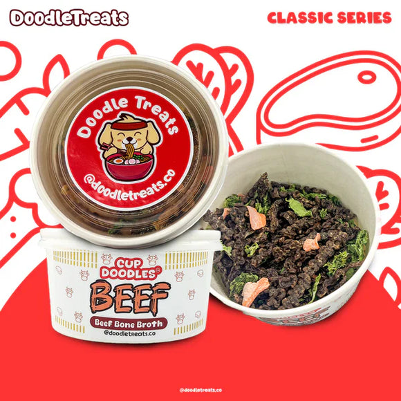 Doodle Treats Beef Doodles for Dogs & Cats