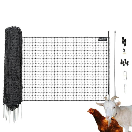 RentACoop Black Non-Electric Boundary Fence