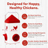 RentACoop Chick2Chicken 5lb 2-Port Feeder