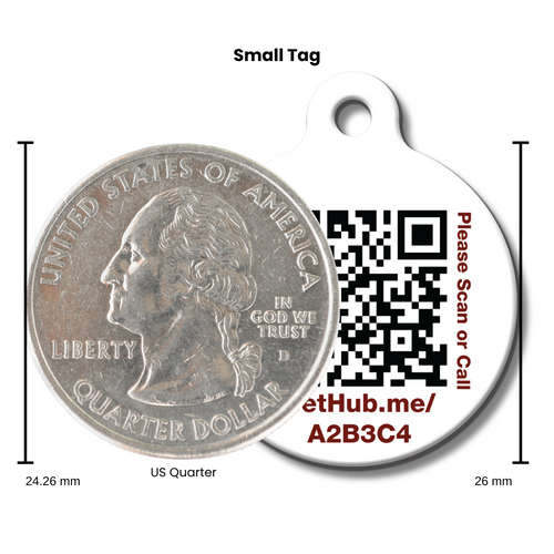 PetHub QR Pet ID Tag – Oh Crap I’m Lost