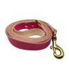Plain Leather Dog Leashes