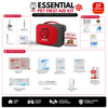 PetVet Medic® Essential Pet First Aid Kit-37 piece Dog & Cat Emergency Kit with Veterinarian-Curated Supplies & First Aid Guide