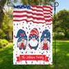 American Garden Flag 4th Of July Personalized Custom Garden Flag H388