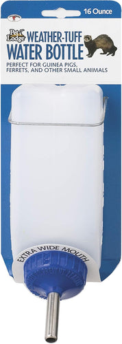 Pet Lodge Weather-Tuff Water Bottle 16 oz Outdoor Small Animal Cage Bottle