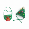 Adorable Christmas Tree Pom-Pom Hat