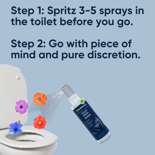 Discrete Toilet Spray