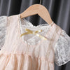 Children's Western Style Dress Girl Baby Princess Princess Puff Sleeves