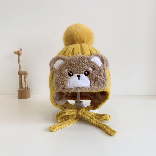 Winter Warm Children's Knitted Woolen Cap