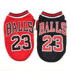 Mesh Basketball Uniform Jersey for Dog Cat Pet