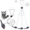 Telescopic Hanging Mouse Cat Toy