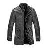 Winter Men's Leather Men's fashion Clothing With Zipper
