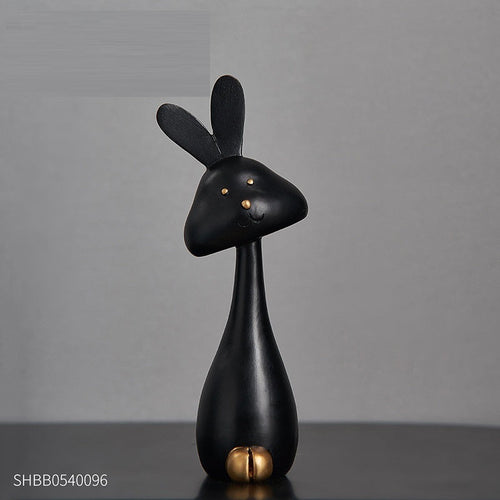 Creative Home Bedroom Rabbit Living Room Wine Cabinet TV Cabinet Decoration