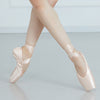 Lace-up Ballet Shoes Satin Leather Pointe Shoes Ballet Training Shoes Hard Shoes