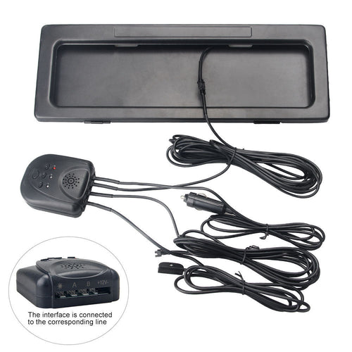 Australian Standard Front And Rear Dual-license Electric Vehicle License Plate Gauge License Plate Frame