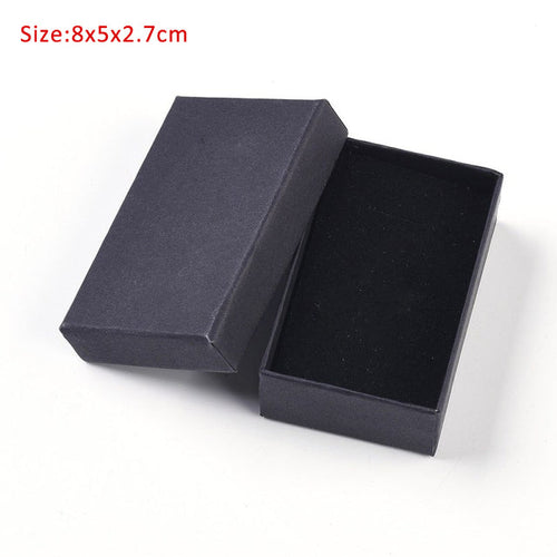 Rectangular Cardboard Jewelry Gift Box
