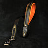 The Eros Black & Orange leash