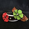 The Flower handmade puppy collar