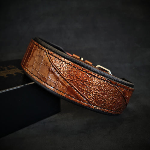 The Korona collar BROWN