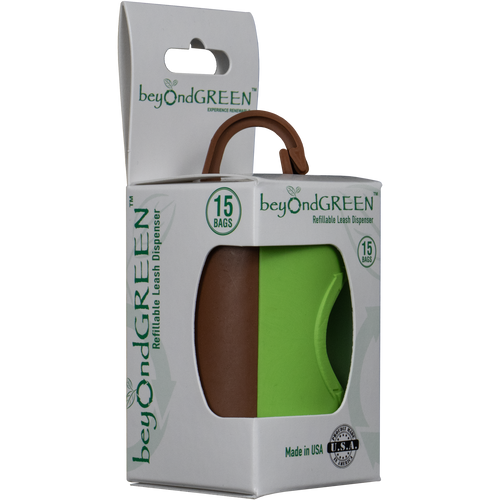 Recycled-Plastic Leash Dispenser