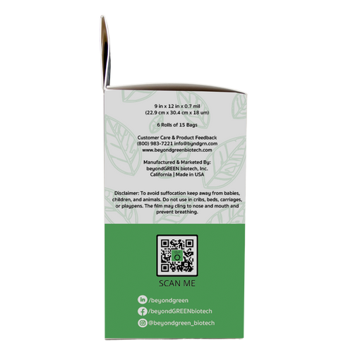 90 Count - Dog Poop Bags