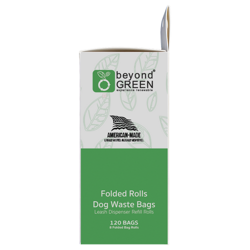120 Count - Dog Poop Bags