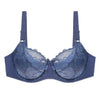 Pure color bra lace women's plus size bra underwear