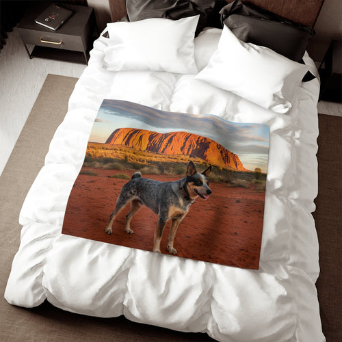 Australian Stumpy Tail Cattle Dog Blanket