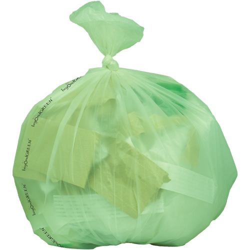 5-Gallon Plant-Based Trash Can Liner - 50 Bags