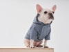 Tribeca adjustable velcro raincoat - Light Blue