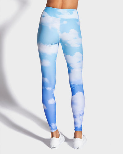 Blue Skies Yoga Leggings